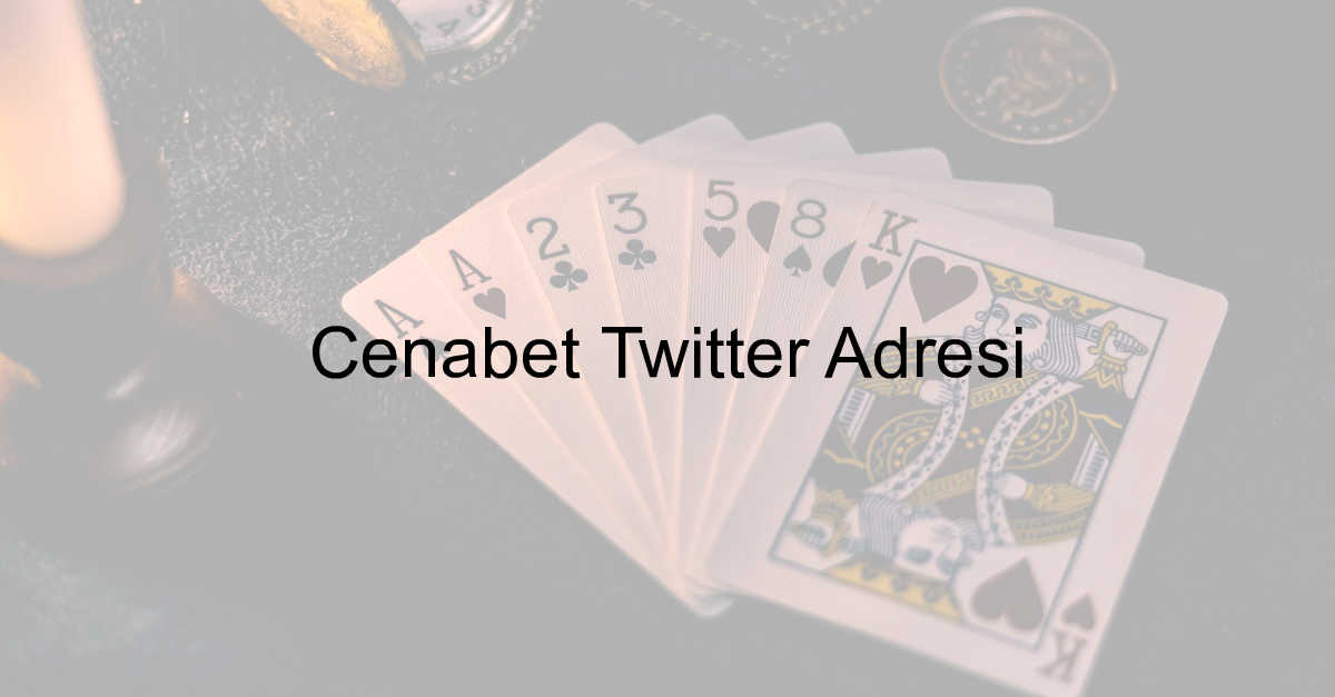 Cenabet Twitter